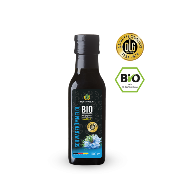 Bio Schwarzkümmelöl 100ml · ungefiltert