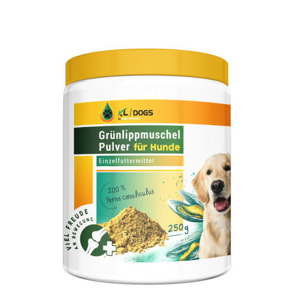 Grünlippmuschel Pulver für Hunde 250g